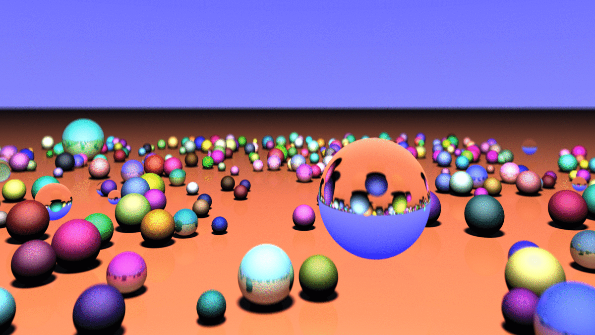 ray-tracer preview
