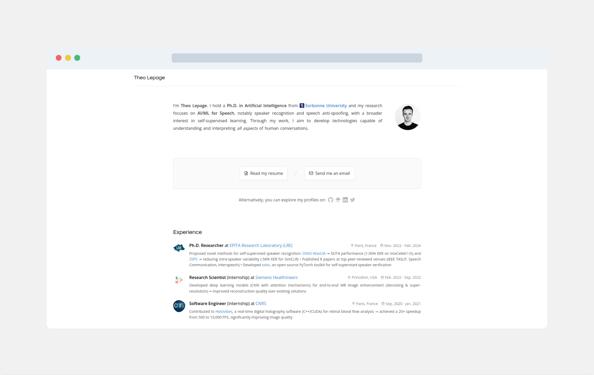 theolepage.com preview